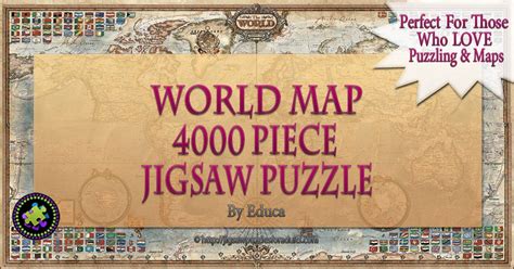 Large World Map Puzzle 的图像结果