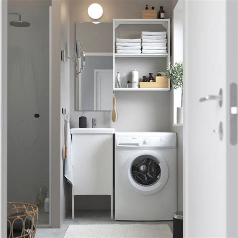 ENHET bathroom, white, 44x43x87 cm (173/8x167/8x341/4") - IKEA