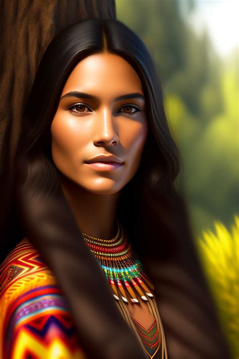 Native American Girl Makeup Native American Beauty Digital Art By Joe