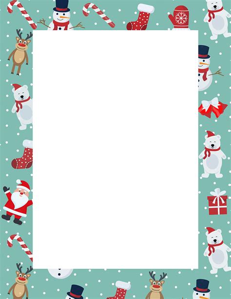 Microsoft Word Holiday Borders