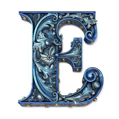 Premium AI Image | Latin letters isolated on a white background