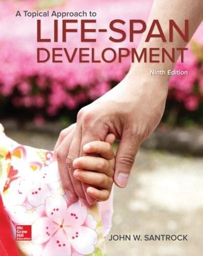 Buy A Topical Approach to Lifespan Development (B&B PSYCHOLOGY) Book ...