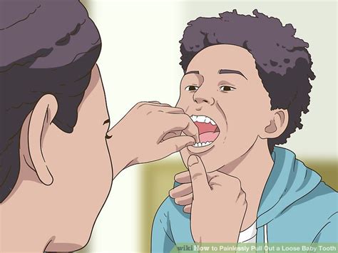 Image result for First Loose Tooth Getting Pulled Out