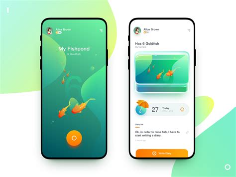 Goldfish Notes Version 2 | App interface design, App design layout ...