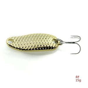 1pc Metal Hard Sequin Fish Scales Fishing Baits Spoon Fishing Lures ...