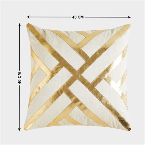 Buy Glam Cushion Cover - 40x40cm from Home Centre at just INR 499.0