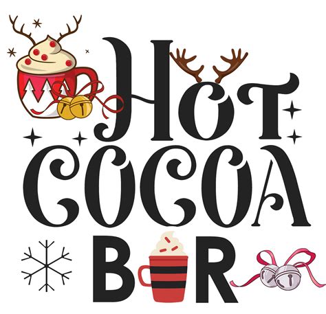 Free Printable Hot Chocolate Bar Sign Template - Free Printable Holdings