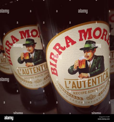 Birra Moretti beer Stock Photo - Alamy