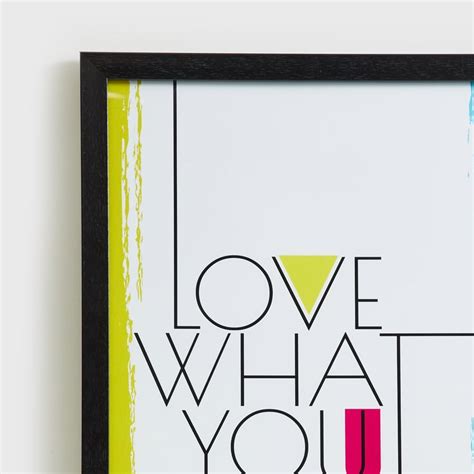 Buy Spectrum Glass Quote Picture Frame - 34x49cm from Home Centre at ...