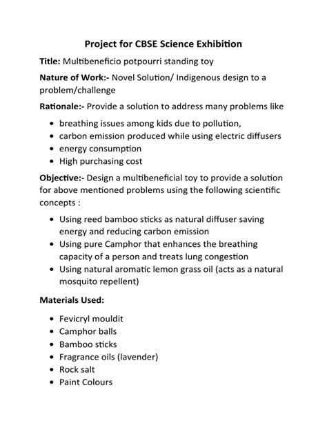 Image result for CBSE Science Projects