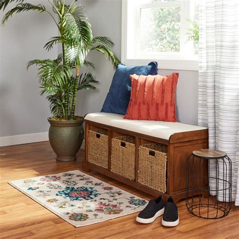 allen + roth Belen 2 x 4 Beige Indoor Throw Rug at Lowes.com