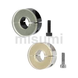 Shaft Collar Standard With Urethane, Clam Type | MISUMI | MISUMI India