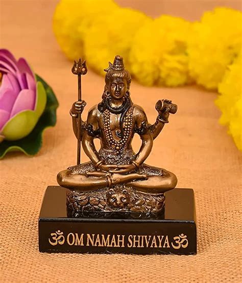 Soni Craft ShivJi Murti Handmade Bronze Shiv Ji Statue for Puja ...