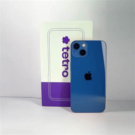 iPhone 13 (Blue, Pre-loved) with Warranty – Tetro