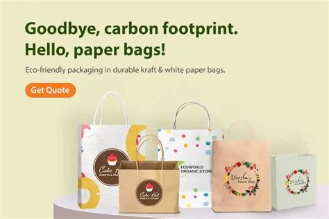 Eco-Friendly Paper Bags: Sustainable, Customizable & High-Quality ...
