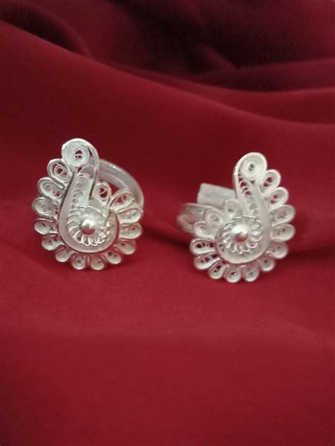 Silver Toe Rings Designs Online - Silver Toe Rings by SilverLinings ...