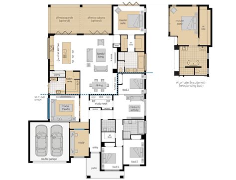 Miami Floor Plans One Story House