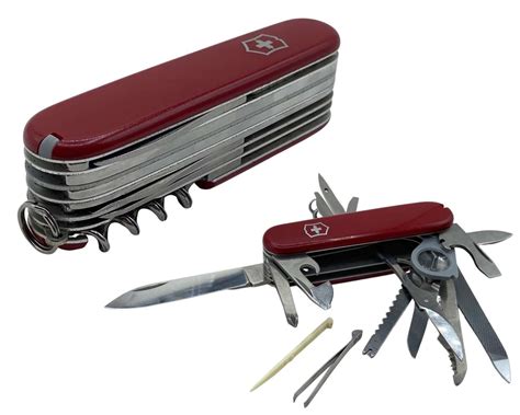 1980s Victorinox Switzerland Rostfrei Officier Swiss Army Pocket Knife