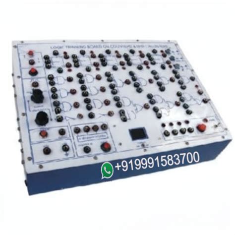 Logic Training Board on COUNTERS &Shift Registers - Educational ...