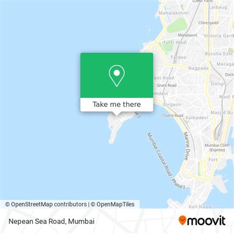How to Get to Nepean Sea Road in Malabar Hill by Bus or Train?