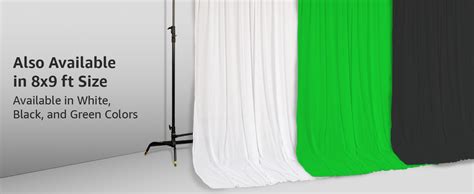 Amazon Basics Professional Green Screen Backdrop Cloth (8x12 ft ...
