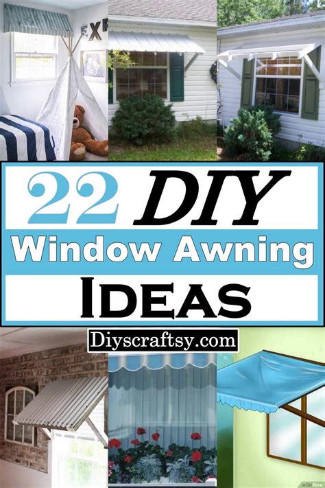 22 DIY Window Awning Ideas For Everywhere - DIYsCraftsy