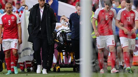 Denmark's Christian Eriksen stable after collapsing, receiving CPR in ...