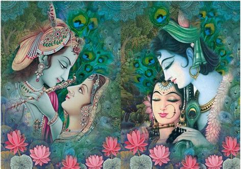 LITTLE BIRDIE Filament Decoupage Paper A4 Radha Krishna 2Sheets ...