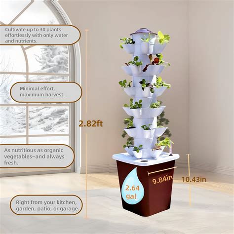 LnzyGarden Hydroponics Growing System kit, Vertical hydroponic India | Ubuy