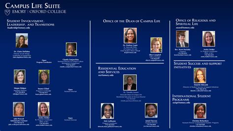 Campus Life Directory | Emory University | Atlanta GA