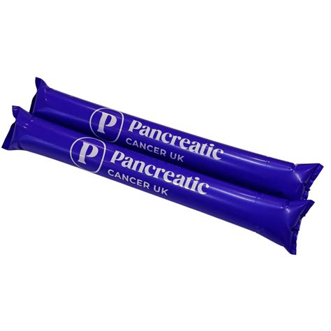 Inflatable cheer sticks – Pancreatic Cancer UK