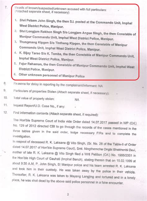 In Manipur Fake Encounters Cases, CBI Chases 'Unknown Persons' of Known ...