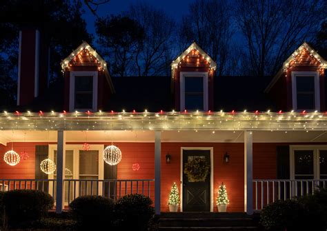 Xmas Lighting Ideas For Front Yard How To Install Outdoor Christmas