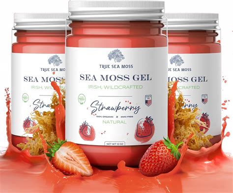 Amazon.com: TrueSeaMoss Wildcrafted Irish Sea Moss Gel – Nutritious ...
