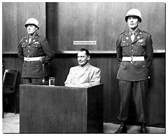 Image result for WW2 Nuremberg Trials Cartoon