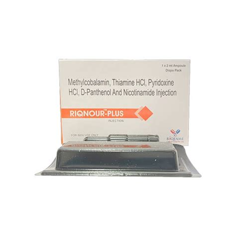 RIQNOUR-PLUS INJECTION Riqfame Critical Care Pvt. Ltd.