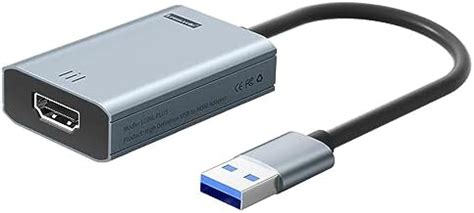 Lemorele USB to HDMI Adapter (MacBook Air/Pro/Windows PC only), 1080P ...