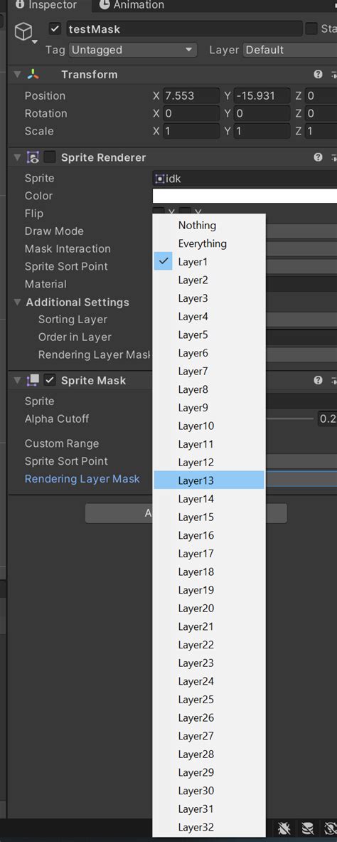 Image result for Unity Sprite Mask