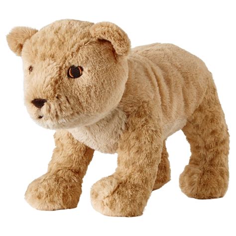 DJUNGELSKOG soft toy, lion cub - IKEA