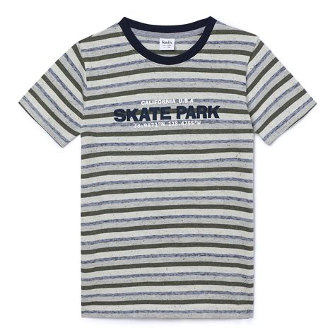 Kid Boys Round Neck Half Sleeve Graphic T-Shirt