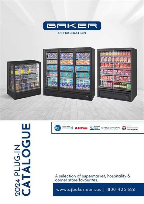 2024 Plug-in Equipment and Ice Machine Catalogues - AJ Baker & Sons