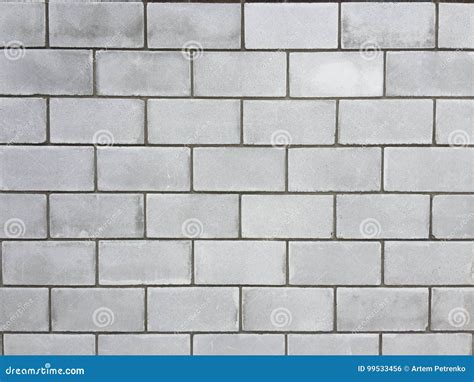 Wall from a Large Cinder Block Stock Photo - Image of stone, exterior ...