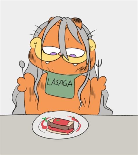 Garfield Eating Lasagna Can Cats Eat Lasagna? Eater