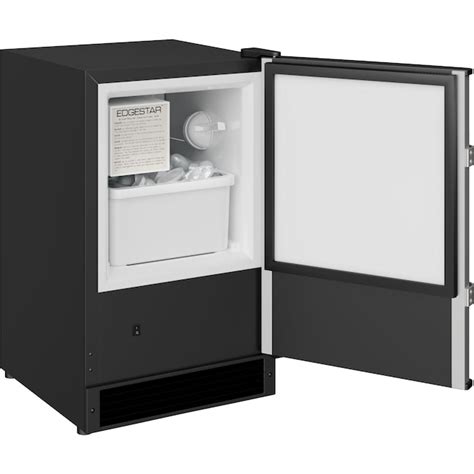 EdgeStar 15-lb Ice Per day Crescent Ice Maker (Stainless Steel) IB121SS ...
