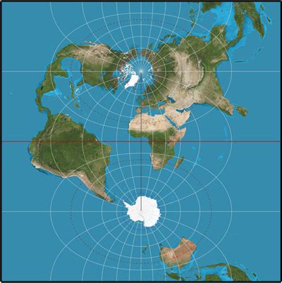 Peters Projection Map vs Mercator 的图像结果