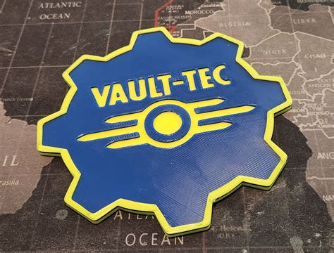 VAULT-TEC Coaster by iqless | Download free STL model | Printables.com