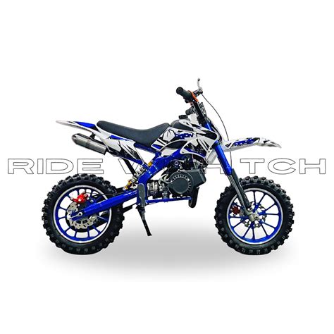 TCH Blue Super Dirt Bike - 49cc Petrol Bike For Kids | TCH Store