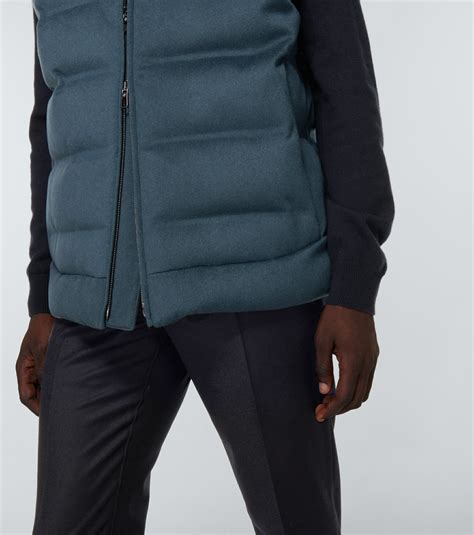 Loro Piana - Fillmore cashmere down vest Loro Piana