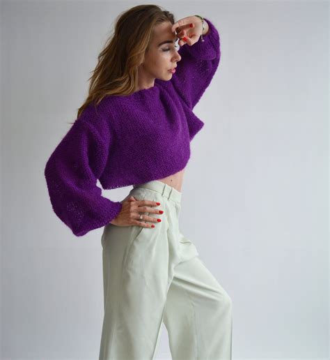 Sexy Purple Sweaters