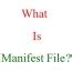 Image result for Open Manifest File